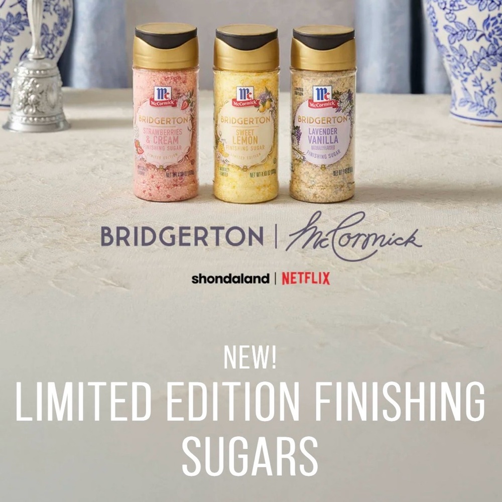 Bridgerton Limited Edition Finishing Sugars Set